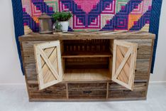Reclaimed And Sustainabily Harvseted Wood Dresser 1 small