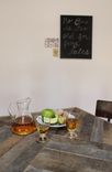 Rustic Reclaimed & Sustainably Harvested Wood Pub And Kitchen End Table 2 small