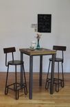 Rustic Reclaimed & Sustainably Harvested Wood Pub And Kitchen End Table 1 small