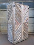 Reclaimed Merry-Maker Wine Fridge Cabinet 2 small