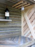 Reclaimed Merry-Maker Wine Fridge Cabinet 3 small