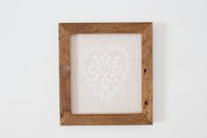 Paper Cut Heart Quote On Reclaimed Barn Wood Frame 1 small