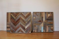 Rustic Reclaimed & Sustainably Harvested Wood Pub Kitchen End Table "Arrowhead'' 1 small