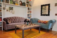 Rustic Reclaimed & Sustainably Harvested Wood Coffee Table "Volans'' 1 small