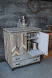 Reclaimed Wood Merry Maker Bar Cart 2 small