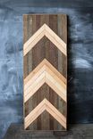 Reclaimed Wood Chevron Wall Art Panel 2 small