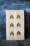 Reclaimed Wood Geometric Wall Panel 3 small