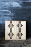 Reclaimed Wood Geometric Wall Panel 2 small