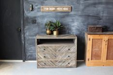 Rustic Reclaimed & Sustainably Harvested Wood Dresser Console 1 small