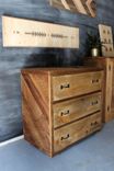 Rustic Reclaimed & Sustainably Harvested Wood Dresser Nightstand Table 3 small