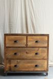 Rustic Reclaimed & Sustainably Harvested Wood Dresser Nightstand Table 3 small