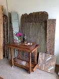 Rustic Reclaimed & Sustainably Harvested Bar Cart Trolley 4 small