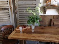 Reclaimed & Sustainably Harvested Wood Farm Table 2 small