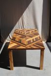 Rustic Reclaimed & Sustainably Harvested Wood Kitchen Farm Table 1 small
