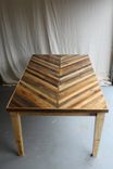 Rustic Reclaimed & Sustainably Harvested Wood Kitchen Farm Table 4 small