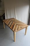Rustic Reclaimed & Sustainably Harvested Wood Kitchen Farm Table 5 small