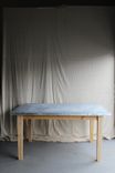 Rustic Reclaimed & Sustainably Harvested Wood Kitchen Farm Table With Zinc Top 5 small
