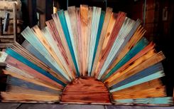 Rustic Wall Decor Sunburst Design 5 small