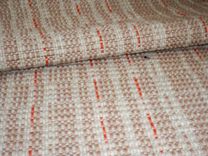Hit And Miss Wool Rug Beige Tan And Burnt Orange 1 small
