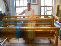 Heart Sachet Hand Woven Pillow Filled With Lavender 2 1/2 In By 5 In 2 small