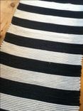 Black And White Hand Woven  Wool Rugs 1 small