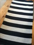 Black And White Hand Woven  Wool Rugs 3 small