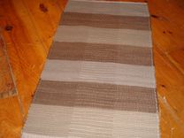 Brown Hand Dyed Wool Rugs 2 Ft By 4 Ft Or Longer 4 small