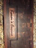 Engraved Walnut End Grain Cutting Board 4 small