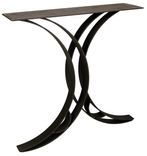 Live Edge Table With Double Curve Steel Base 2 small