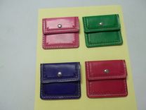 Bcl299 Small Coin Pocket Wallets In Purple, Pink, Green Or Red 1 small