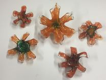 Glass Tiger Lily Wall Art 2 small