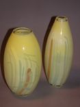 Blown Glass Vases 6 small