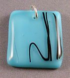 Fused Glass Pendants 1 small