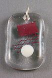 Fused Glass Pendants 4 small
