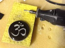 Om Pendant - Custom Order 2 small