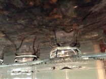 Fused Glass Plate Votive Holder 3 small