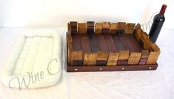 Wine Barrel Pet Bed - Syncope - Made From Retired California Wine Barrels. 100% Recycled! 6 small