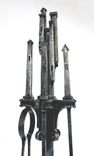 Fireplace Tools Set Inspired By Medieval Italian Town San Gimignano 4 small