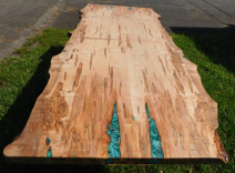 Extra-Long Ambrosia Maple Dining Table 2 small