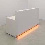 Modern Reception And Retail Desk - Dallas Straight Desk 2 small