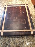 Walnut And Maple End Grain Cutting Board 2 small