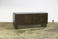 Metal Media Cabinet 2 small