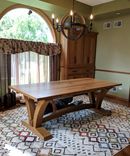White Oak Trestel Table 6 small
