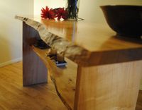 Maple Console Table 3 small