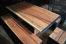 Hand Made Outdoor Dining Tables 1 small