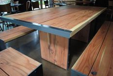 Hand Made Outdoor Dining Tables 3 small
