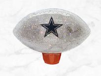 Any Team Crystallized Football Full Game Size Nfl Bling Genuine European Crystals Bedazzled 5 small