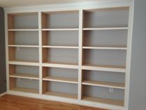Built-In Bookshelves, With Adjustable Shelves 2 small