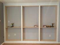 Built-In Bookshelves, With Adjustable Shelves 4 small
