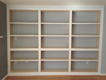 Built-In Bookshelves, With Adjustable Shelves 3 small